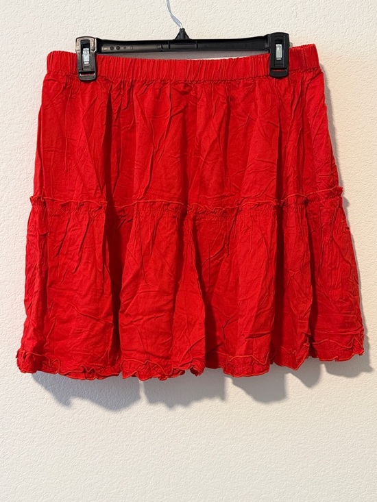 Dresses & Skirts - Women’s Boho Tiered Mini Skirt Summer Festival Coquette Sexy